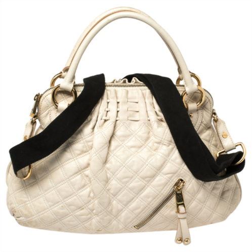 Marc Jacobs quilted leather cecilia satchel