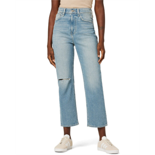 HUDSON Jeans jade high-rise straight loose fit crop paradise jean