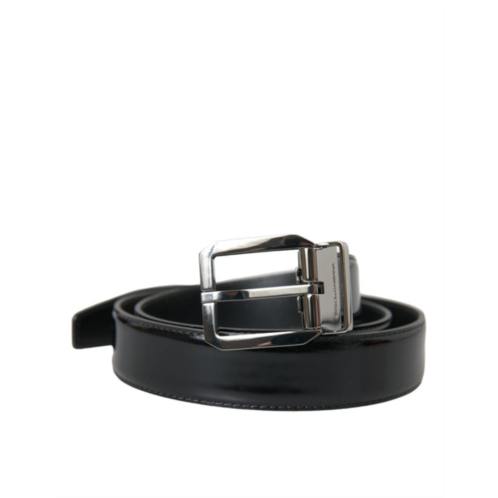Dolce & Gabbana leather metal buckle belt mens men