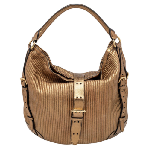 Burberry quilted leather hobo