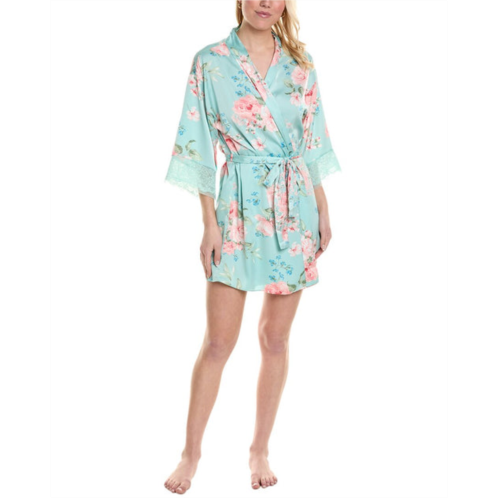 Flora by Flora Nikrooz printed simmer charmeuse wrap