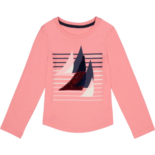 Nautica toddler girls sail graphic t-shirt (2t-4t)