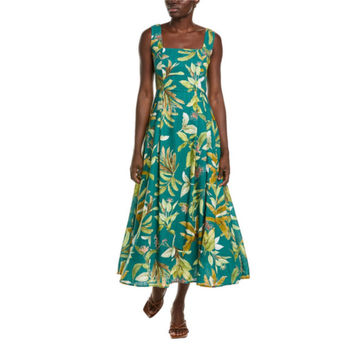 OPT o.p.t. xela linen-blend maxi dress