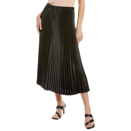 Anne Klein pull-on pleated a-line skirt