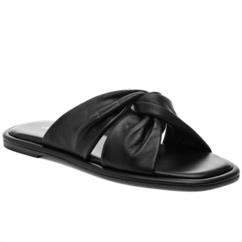 J/SLIDES yaya sandal in black