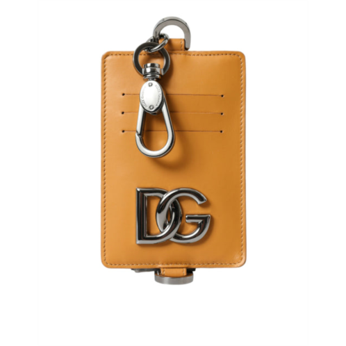 Dolce & Gabbana calf leather cit card holder clip on mens wallet