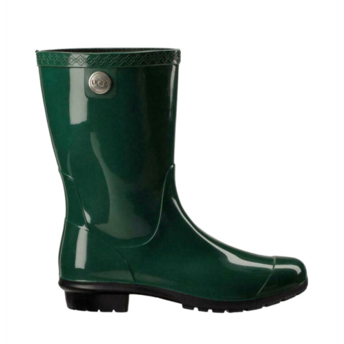 UGG womens sienna rain boot in pine green