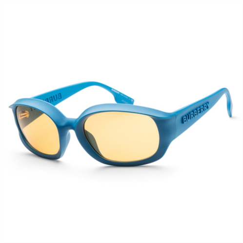 Burberry mens 56mm blue sunglasses be4338-3936-7-56