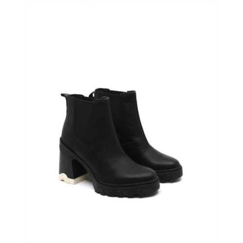 SOREL brex heel chelsea boot in black