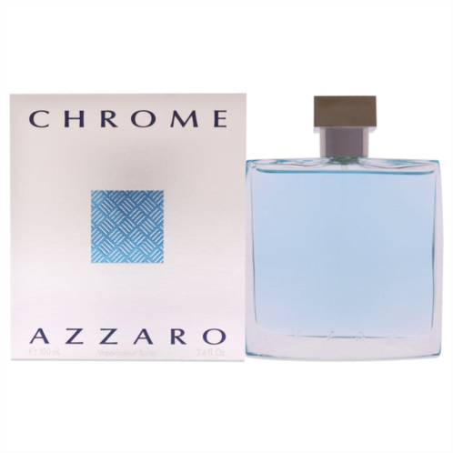 Azzaro chrome for men 3.4 oz edt spray