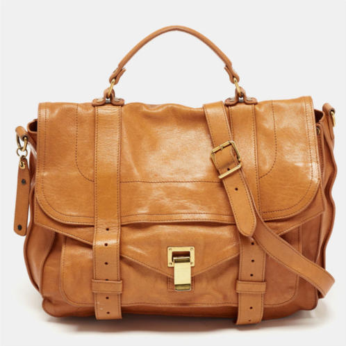 Proenza Schouler leather large ps1 top handle bag
