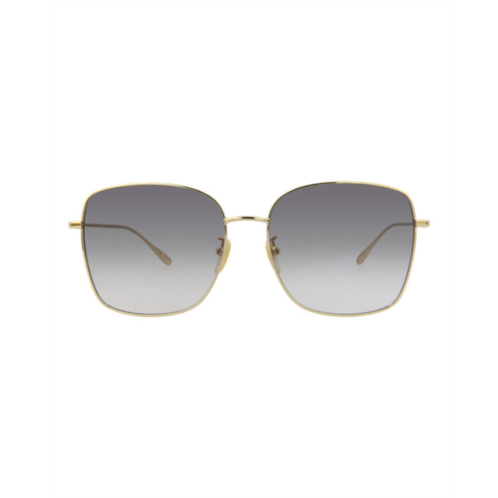 Gucci square-frame metal sunglasses