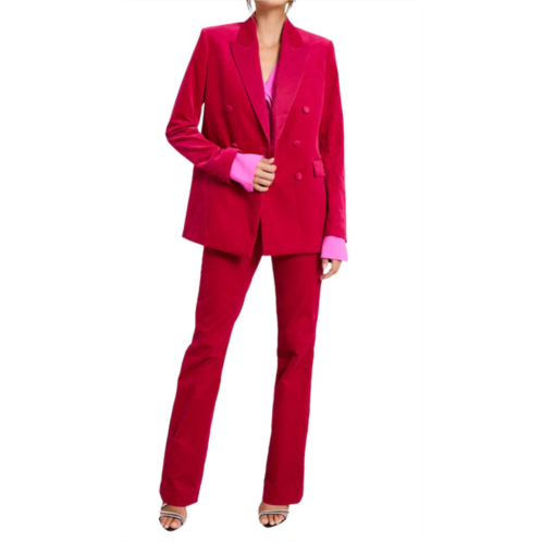 A.L.C. declan jacket in electrink pink