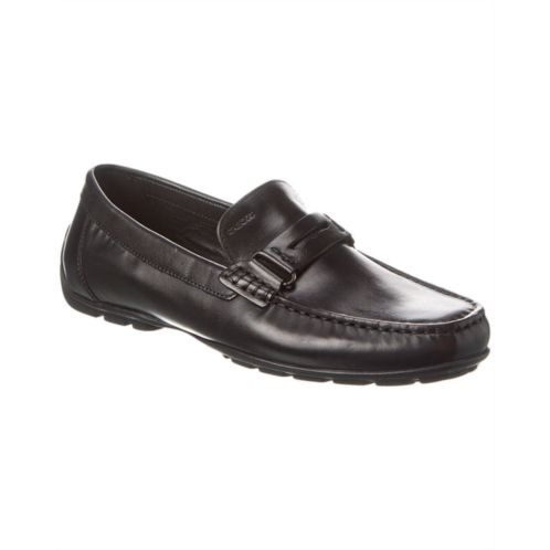 Geox moner 2 fit leather loafer