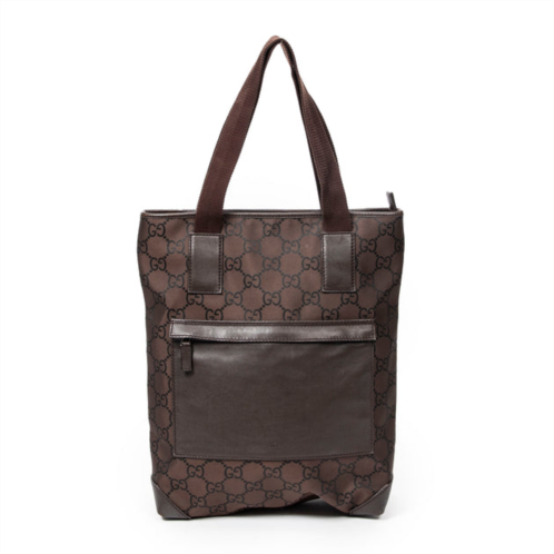 Gucci vintage front pocket tall tote