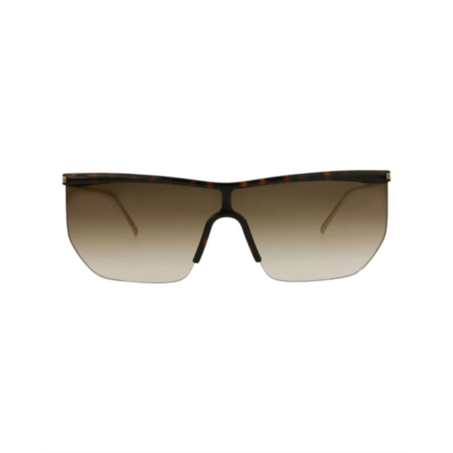 Saint Laurent shield-frame injection sunglasses