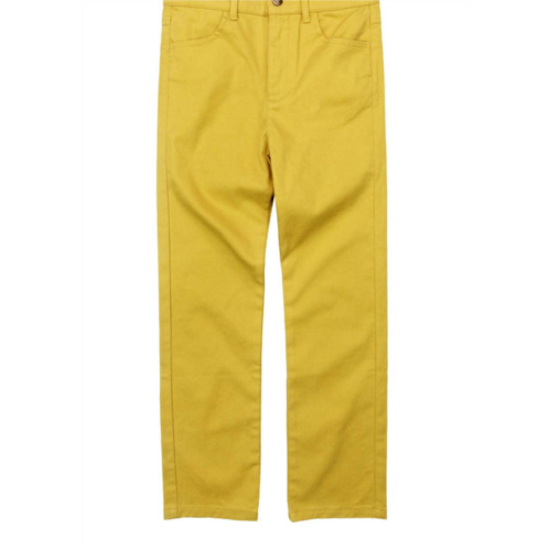 Appaman skinny twill pant in gold
