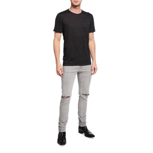 Monfrere greyson skinny jeans in distressed stone