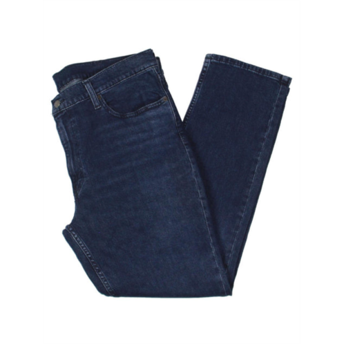 Levi Strauss & Co. 511 mens denim mid-rise slim jeans