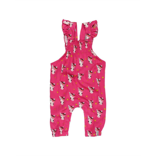 Lilly and Sid horse print dungaree