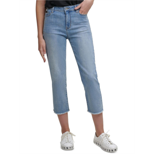 DKNY Jeans rivington womens denim slim fit cropped jeans