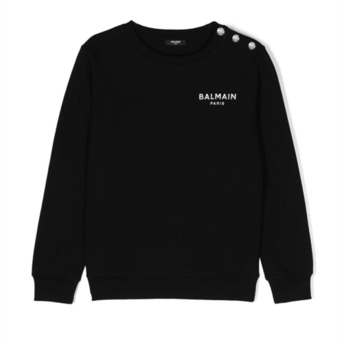 Balmain black logo sweatshirt