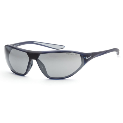 Nike mens 65 mm blue sunglasses dq0803-410