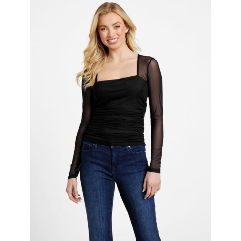 Guess Factory marcy mesh top