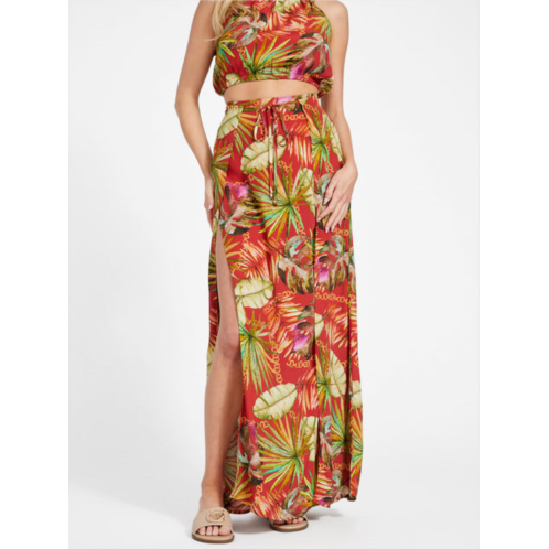 Guess Factory harmony printed maxi skirt