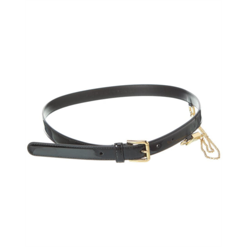 Dolce & Gabbana chain leather belt