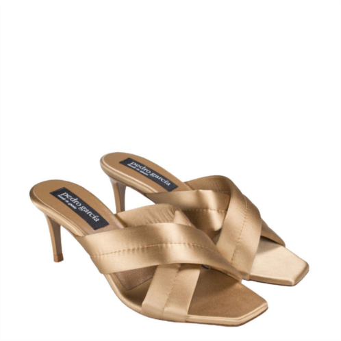 Pedro garcia womens ilanis crossover sandals in gold