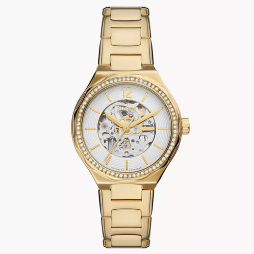 Fossil womens eevie white dial watch