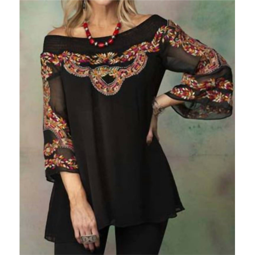 Vintage Collection valery tunic in black