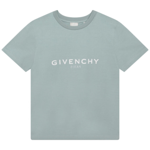 Givenchy pale blue logo t-shirt