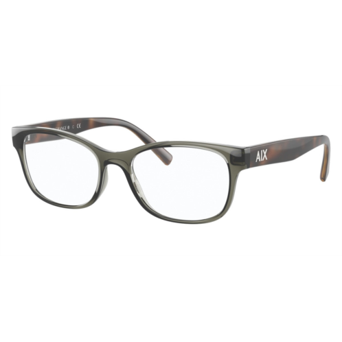 Armani Exchange womens 53mm grey havana opticals