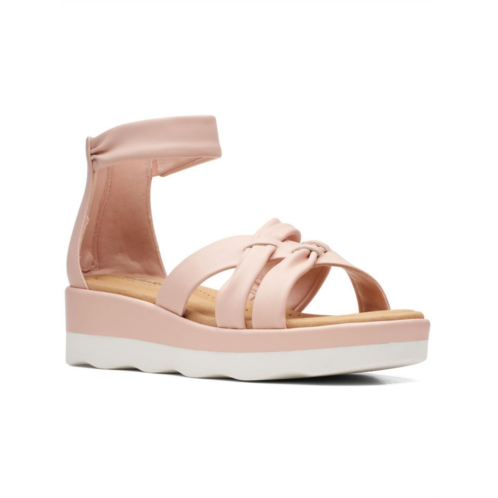Clarks clara rae womens strappy cushioned footbed ankle strap