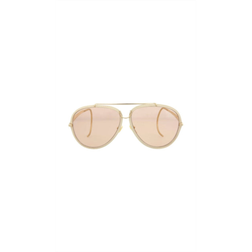 Chloe eyewear sunglasses in gold/pink