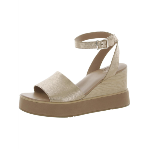 Naturalizer brynn womens faux leather summer wedge sandals