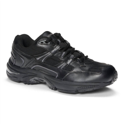 VIONIC mens orthaheel technology walker shoes - 2e/wide width in black