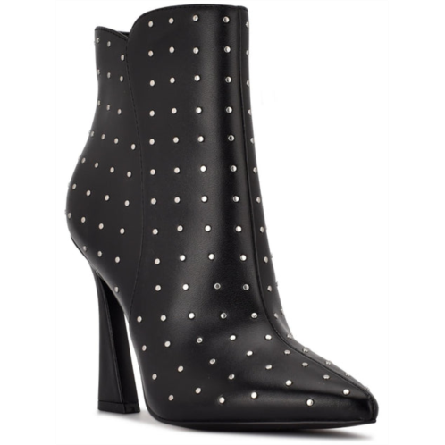 Nine West torrie womens faux leather studded ankle boots