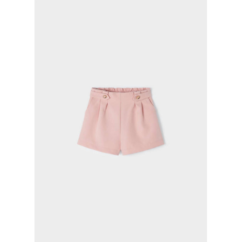 Mayoral girls crepe shorts in nude