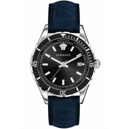 Versace mens 42mm blue quartz watch ve3a00220