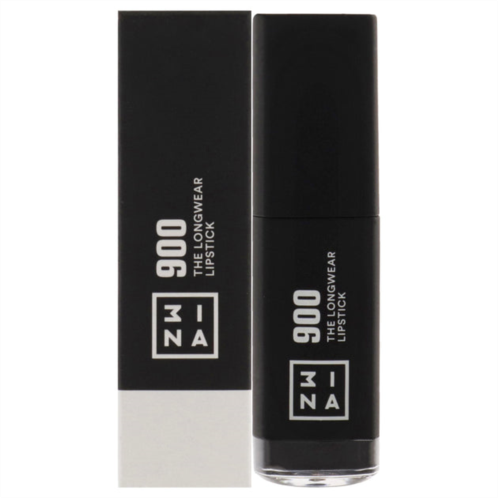3Ina the longwear lipstick - 900 black by for women - 0.20 oz lipstick