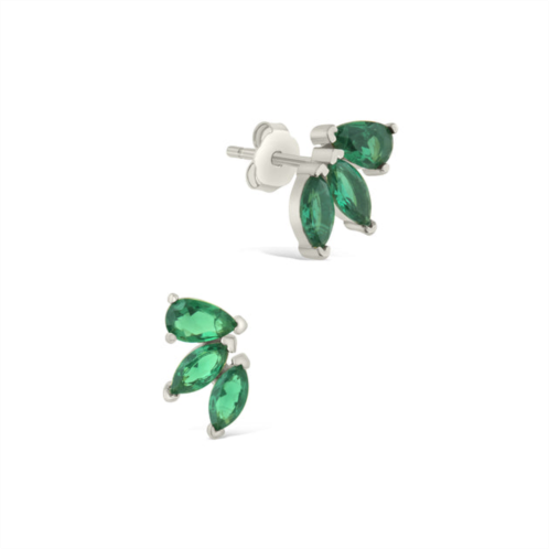 Sterling Forever nora cz studs