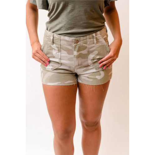 Paige utility short in camo