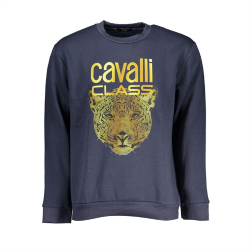 Cavalli Class cotton mens sweater
