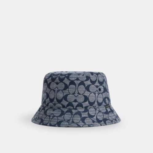 Coach Outlet signature chambray bucket hat