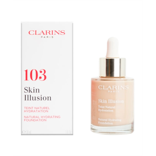 Clarins skin illusion natural hydrating foundation 103 ivory 1 oz