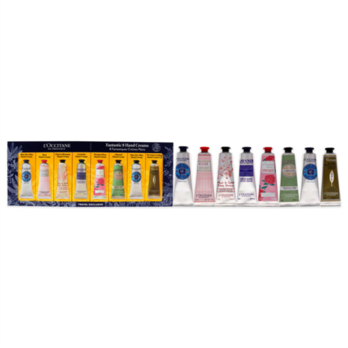 LOccitane fantastic 8 hand creams kit by for unisex