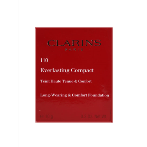 Clarins everlasting compact 110 honey long wear & comfort foundation 0.3 oz